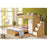Lit enfant 63121NB - Kaza Beige & Blanc - Lot de 1