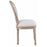 Chaise 65820NA - Medaillon Beige - Lot de 2
