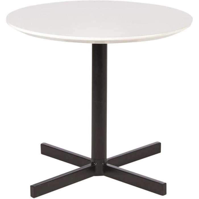 Table d'appoint 65903BC - Kolding Blanc & Marron - Lot de 1