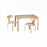 Set table et chaise enfant 41307RE - Samy Beige - Lot de 1