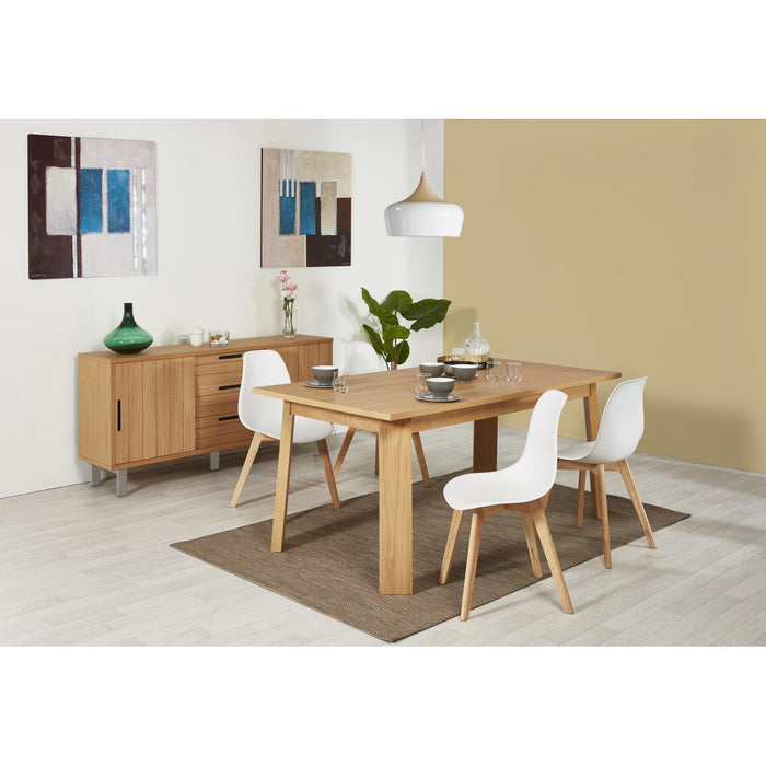 Chaise 16150BL - Liana Blanc - Lot de 4