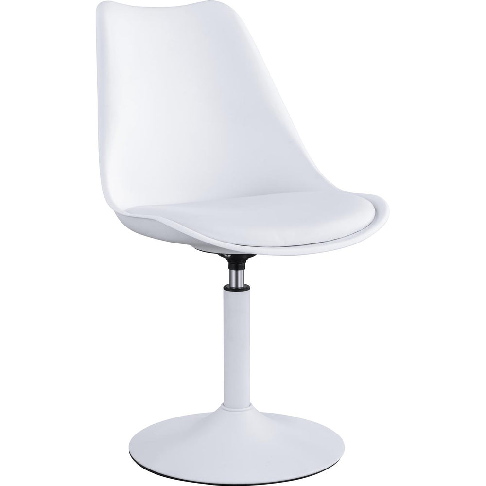 Chaise 40410BL - STEEVE Blanc - Lot de 2