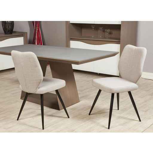 Chaise 52868LI - Gigi Beige - Lot de 2