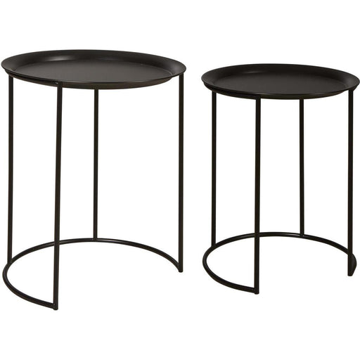 Table d'appoint 67053NO - Layla Noir - Lot de 1