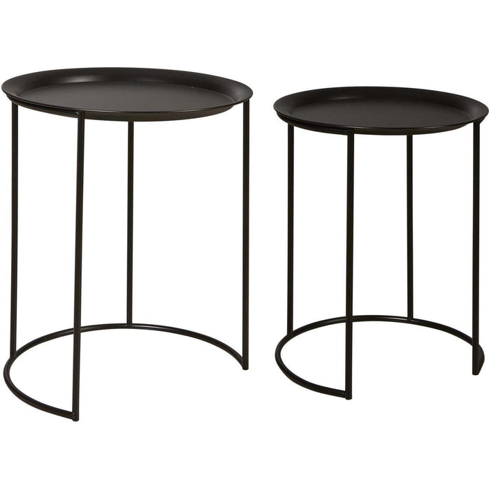 Table d'appoint 67053NO - Layla Noir - Lot de 1