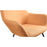 Chaise 47134OR - Palma Orange - Lot de 1