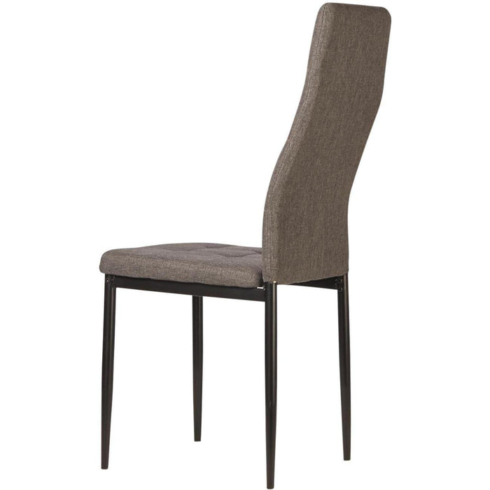 Chaise 58205GR - Kendal Gris - Lot de 4