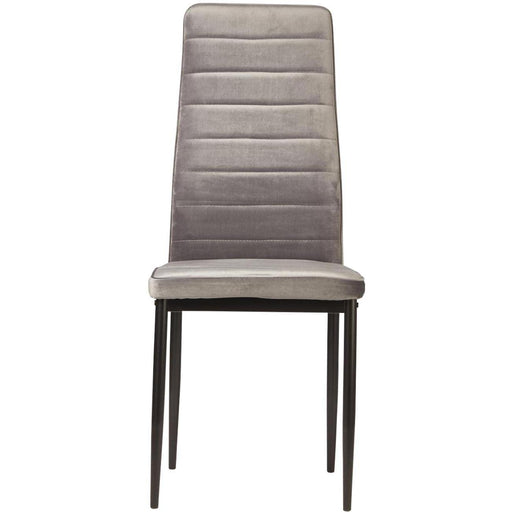 Chaise 58206GR - Bree Gris - Lot de 4