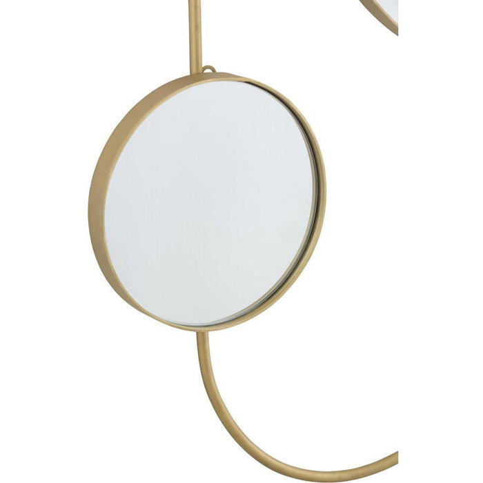 Deco miroir 47539DO - Ennis Or - Lot de 1