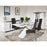Chaise 48610NO - Rinery Noir - Lot de 4