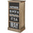 Meuble de rangement 64703NA - Todd Noir - Lot de 1