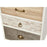 Chevet 60162BG - Vinden Beige & Blanc - Lot de 1