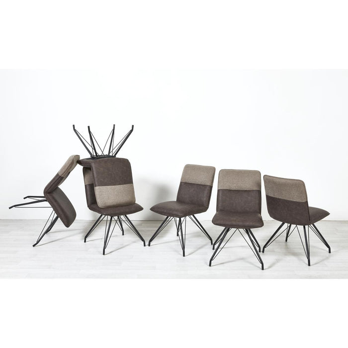 Chaise 52869TA - Gilou Beige - Lot de 2