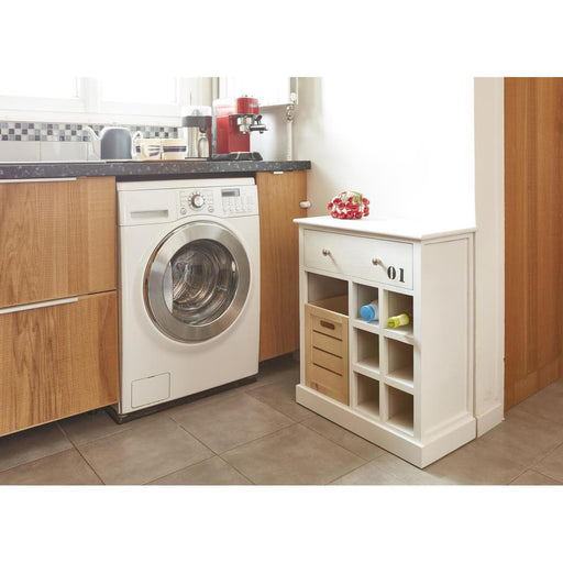 Meuble de rangement 64705BL - Higgs Blanc - Lot de 1