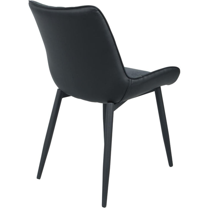 Chaise 55127GN - ST MORITZ Gris Anthracite - Lot de 4