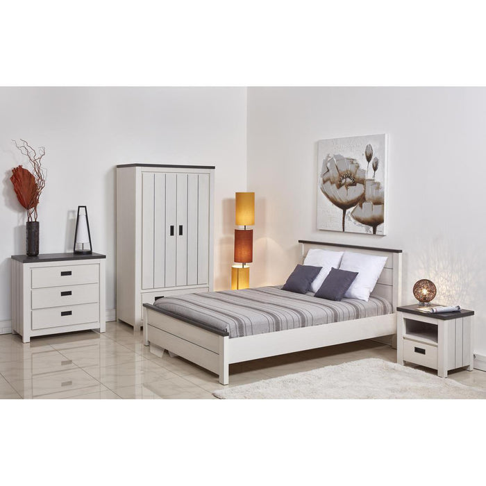 Chevet 60171BN - Xander Blanc - Lot de 1