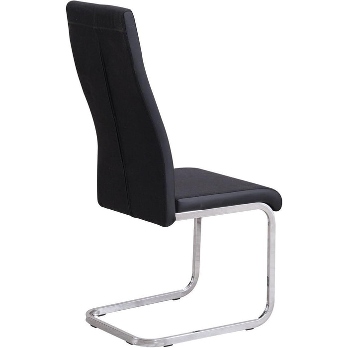 Chaise 48610NO - Rinery Noir - Lot de 4