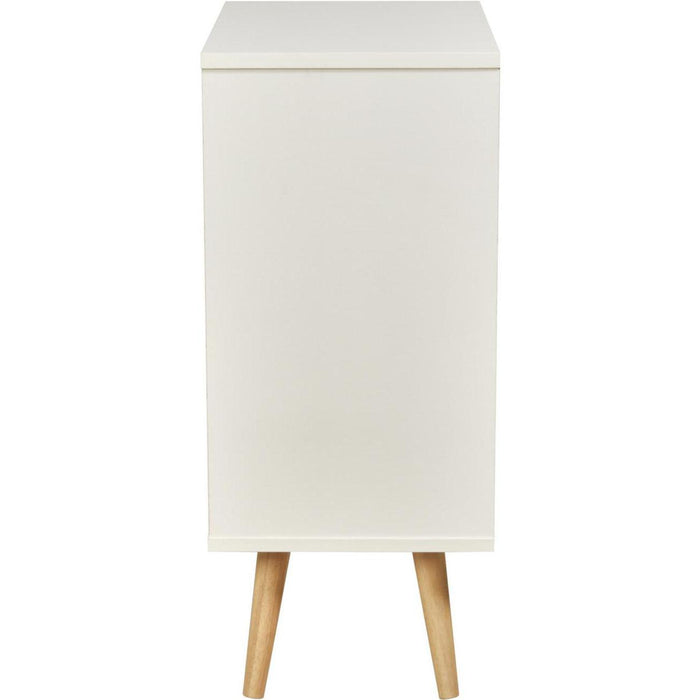 Chevet 60162BG - Vinden Beige & Blanc - Lot de 1