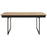 Table de repas 10121NA - Toscana Noir & Marron - Lot de 1