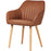 Chaise 61122MA - Lloyd Marron - Lot de 2