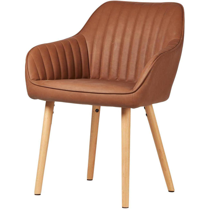 Chaise 61122MA - Lloyd Marron - Lot de 2