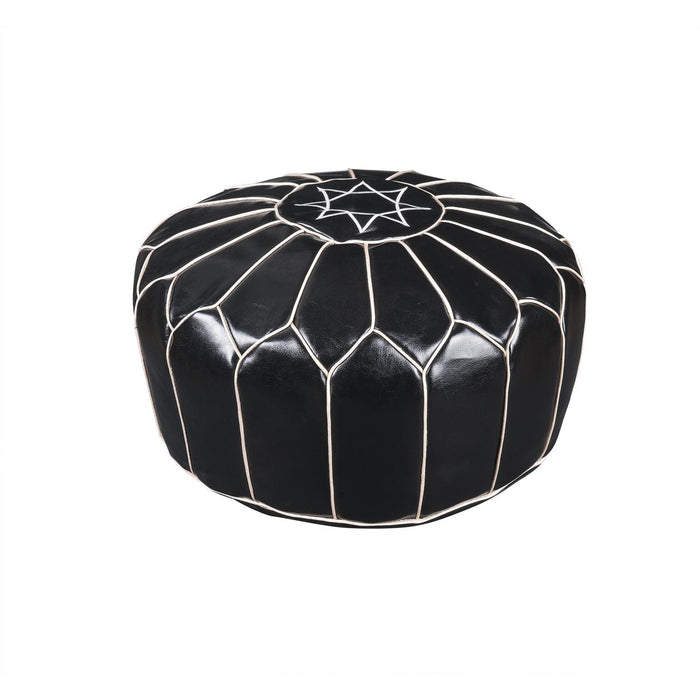Pouf 13838NO - Fesa Noir - Lot de 1