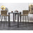 Chaise 43112TA - KERAMIKA Marron - Lot de 2