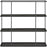 Deco etagere 67211NO - Verone Noir - Lot de 1