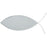 Deco miroir 67191BL - Olga Blanc - Lot de 1
