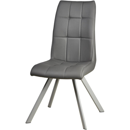 Chaise 52871GR - Wisteria Gris - Lot de 2