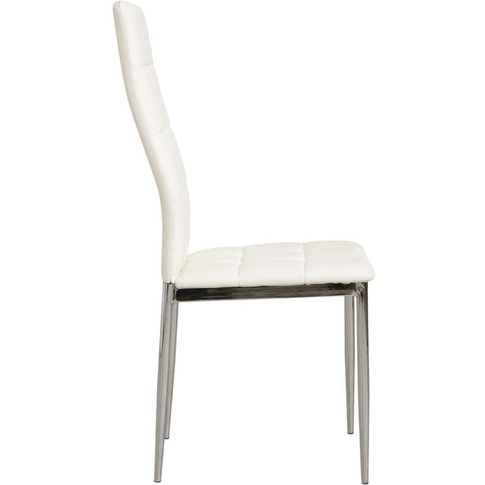 Chaise 58203BL - Ariba Blanc - Lot de 4