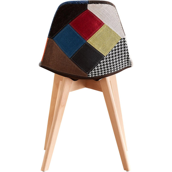 Chaise 16139MC - Justine Multicouleur - Lot de 2