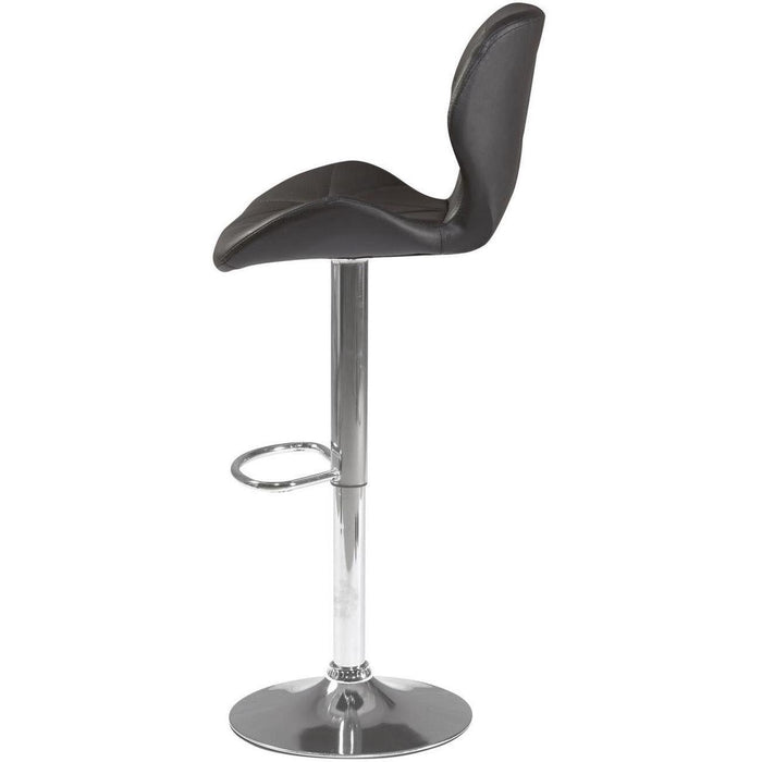 Chaise 47402NO - Zeke Noir - Lot de 2