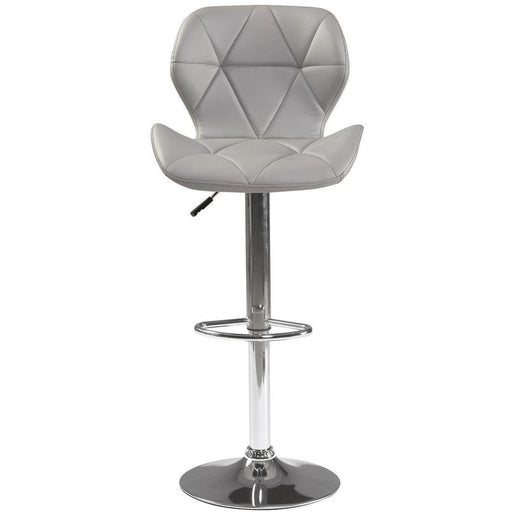 Chaise 47402GR - Zeke Gris - Lot de 2