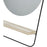 Deco miroir 67186NO - Ens Noir - Lot de 1
