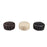 Pouf 13838NO - Fesa Noir - Lot de 1