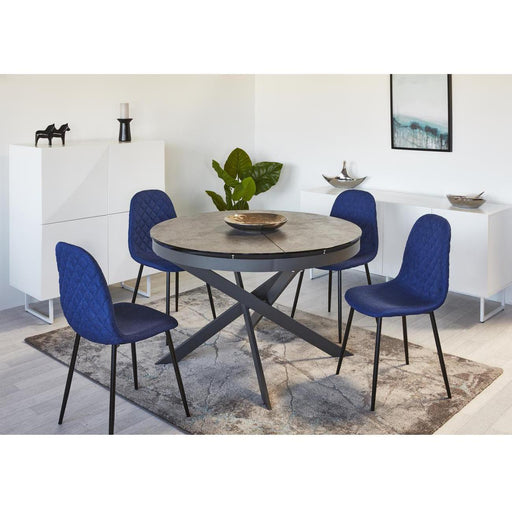 Chaise 39541BU - Simi Bleu - Lot de 4
