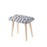 Pouf 13837GR - Dona Gris - Lot de 1