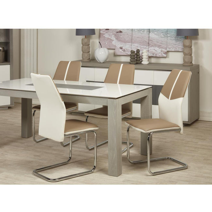 Chaise 50311TB - OCEANIA Beige - Lot de 4