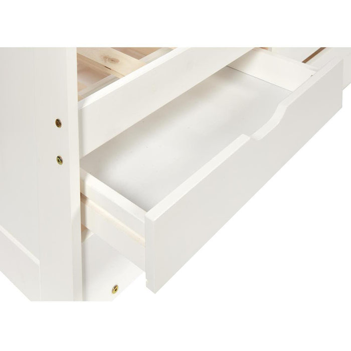 Lit enfant 44150BL - Larsen Blanc - Lot de 1