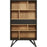 Vitrine 49123NA - ST MORITZ Noir & Marron - Lot de 1