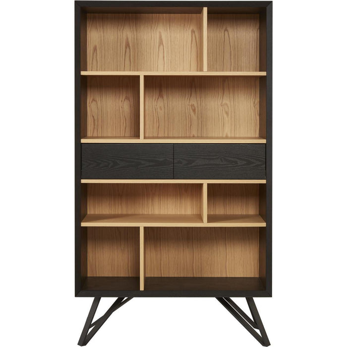 Vitrine 49123NA - ST MORITZ Noir & Marron - Lot de 1