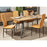 Chaise 58206MT - Bree Jaune Moutarde - Lot de 4