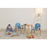 Set table et chaise enfant 41305BU - Lodi Bleu - Lot de 1