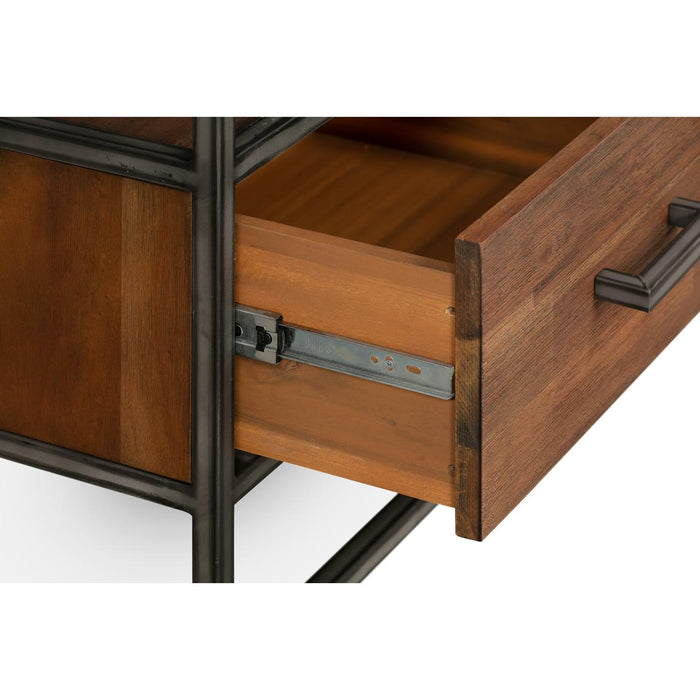 Vitrine 19337BS - Hudson Marron - Lot de 1