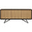 Bahut 3 portes 49120NA - ST MORITZ Noir & Marron - Lot de 1