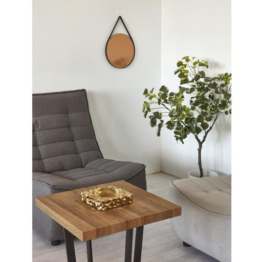 Deco miroir 67189NO - Torn Noir - Lot de 1