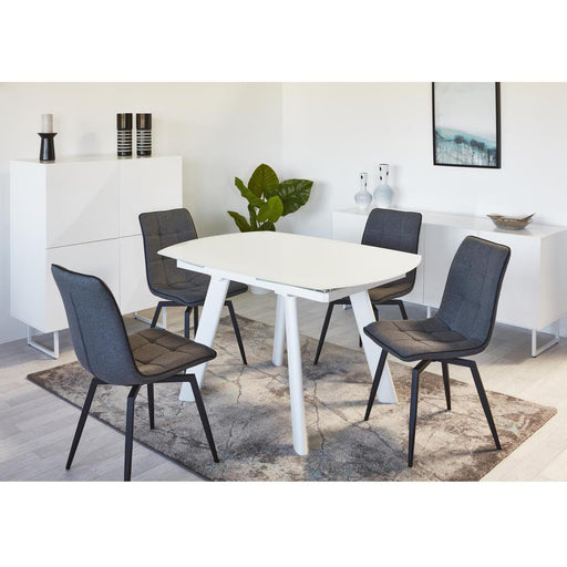 Chaise 50325GA - Geoffrey Gris Anthracite - Lot de 4