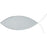 Deco miroir 67191BL - Olga Blanc - Lot de 1