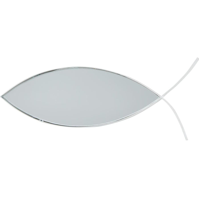 Deco miroir 67191BL - Olga Blanc - Lot de 1